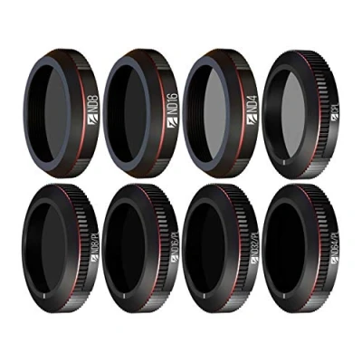 Immagine di Freewell Tutto il giorno Serie 4K 8Pack ND4, ND8, ND16, CPL, ND8/PL, ND16/PL, ND32/PL, ND64/PL Camera Lens Filtri Fatto Compatibile con Mavic 2 Zoom/Mavic Enterprise Drone