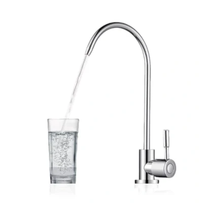 Immagine di Candeon Rubinetto Depuratore Acqua, 1/4&#039;&#039; Ad Osmosi Inversa Da Lavello Cucina, 360 Rotazione Acciaio Inossidabile Dell&#039;acqua Potabile Filtro Acqua