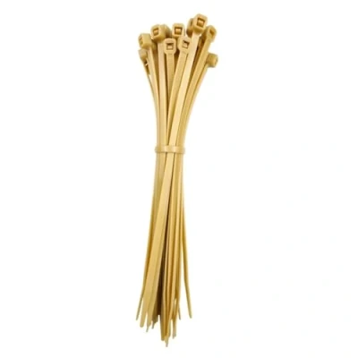 Immagine di OutdoorFix Fascette stringicavo 150 x 3,5 mm, 50 pezzi, in bambù/canna chiaro, resistente alle intemperie, ai raggi UV