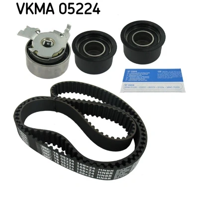 Immagine di SKF VKMA 05224 Kit cinghia di distribuzione 168 con profilo dente trapezoidale OPEL: Astra G Caravan, CC, Sedan