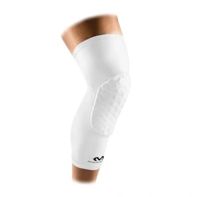 Immagine di McDavid 6446 HexPad, Scaldamuscoli per gamba con parastinco, Bianco (Weiß), XL, 2 pezzi