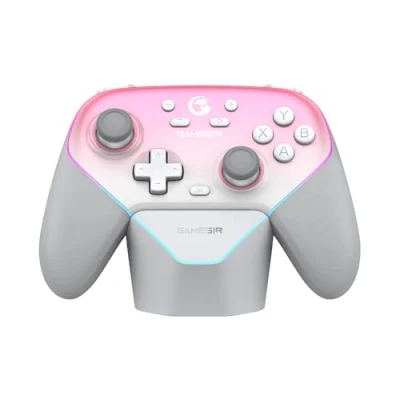 Immagine di GameSir Super Nova Controller Wireless con Base di Ricarica Stick Hall Effect, Grilletti Regolabili Switch Gyro/NFC, PC, Mobile Nightfall Blue