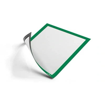 Immagine di Durable 486905 DURAFRAME® Magnetic Telaio magnetico DIN A4 Verde (L x A) 236 mm 323 5 pz.