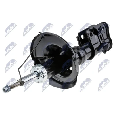 Immagine di NTY A HD 000 Ammortizzatore Assale anteriore Sx pressione del gas doppio tubo tipo McPherson Spina superiore, Collare inferiore