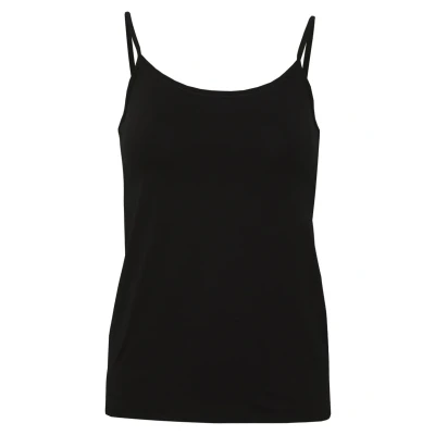 Immagine di Calida Natural Comfort Spaghetti Maglietta intima, Donna, Taglia: 40/42, Black
