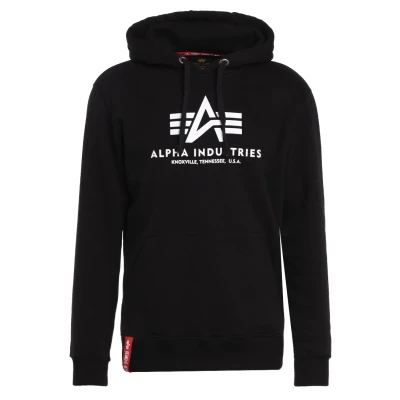 Immagine di Alpha Industries Basic Felpa con cappuccio black, Uomo, Taglia: XXL, Black