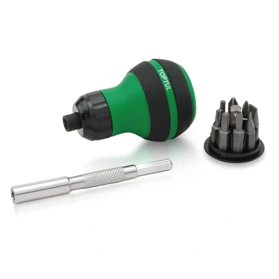 Immagine di TOPTUL GAAR1101 Giravite per inserti 11 SL4, SL5.5, SL6.5, PH1, PH2, T15, T20, T25 Esagonale, Intaglio, Intaglio a croce (PH), Torx