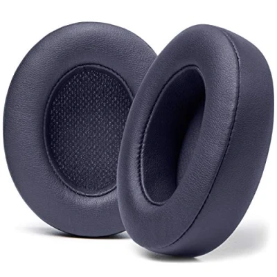 Immagine di WC Cuscini di ricambio per Beats Studio 2 e 3 (B0501, B0500) con senza fili Wicked Cushions NON SI ADATTA solo Pelle morbida, schiuma migliorata adesivo più forte Titanio