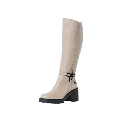 Immagine di MARCO TOZZI Donna 2 85606 39, Stivali ad Altezza Ginocchio, Ivory Comb, 39 EU