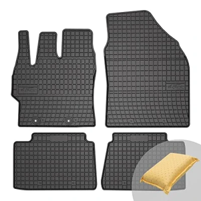 Immagine di FROGUM El Toro Set di tappetini in gomma per Toyota Yaris Cross dal 2021, IV 2019 Materiale resistente Bordo protettivo 1 5, cm