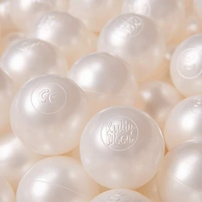 Immagine di KiddyMoon 300 ∅ 6CM Palline Morbide Colorate Per Piscina Bambini Fatto In EU, Perla