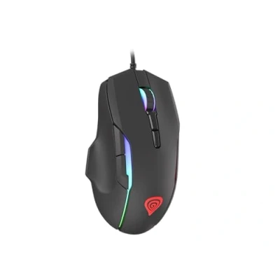 Immagine di Genesis Xenon 220 RGB mouse da gioco con tasti programmabili 6400 DPI Nero 1,8m