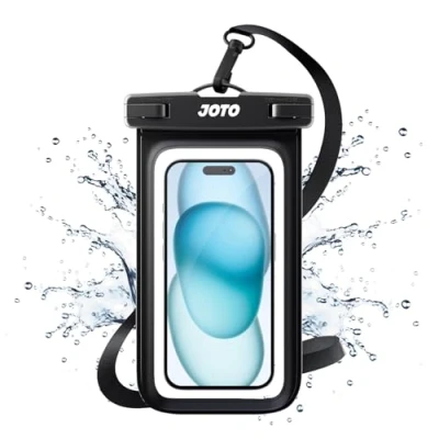 Immagine di JOTO Custodia Impermeabile Smartphone[30M/IPX8], Cover Subacquea per iPhone 15/14/13/12/11 Pro Max Mini XR XS SE, Galaxy A15/A54/A34/A25/S23/S24, Xiaomi Redmi 12/Note 13 Fino a 7,0&quot; 1 Pezzi