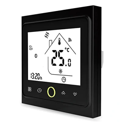 Immagine di MOES Termostato Intelligente WiFi Smart Life APP Telecomando per riscaldamento elettrico Funziona con Alexa Google Home 16A