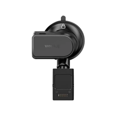 Immagine di VANTRUE N5/N4 Pro Supporto a ventosa per fotocamera, con porta USB C e rilevatore GPS (velocità, posizione, percorso)