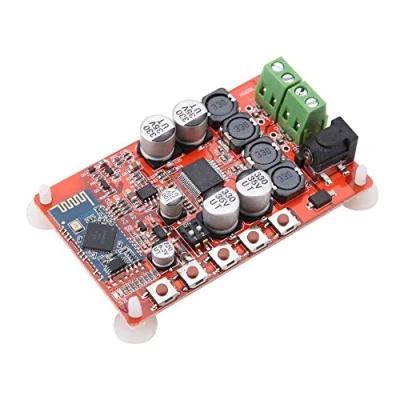 Immagine di TDA7492P Scheda amplificatore Bluetooth, ricevitore 50 W + a canale doppio senza fili, Bluetooth 4.0, modulo J3J7