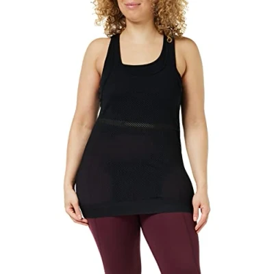 Immagine di CMP Canotta in mesh da donna, Nero, 46