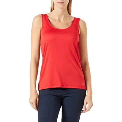 Immagine di CMP Canotta Elasticizzata in Jersey da Donna, Red Kiss, 40