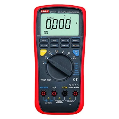 Immagine di uni t 7720100 UT530 Series resistenza di isolamento multimetro, rosso/grigio