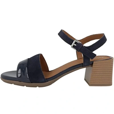 Immagine di Geox NEW Marykarmen Sandali, Donna, Taglia: 41, Navy Pelle / sintetico
