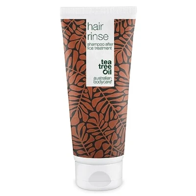 Immagine di Hair Rinse 200 ml Shampoo post trattamento antipidocchi Con Tea Tree Oil puro al 100% Deterge e previene problemi cuoio capelluto Per uso quotidiano