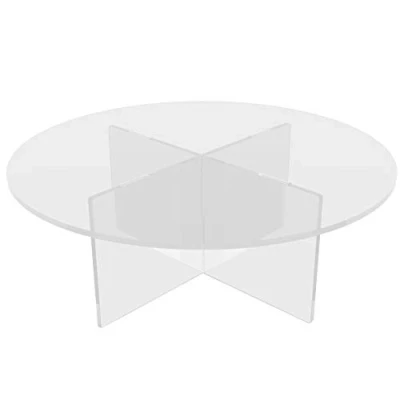 Immagine di Danieli Alzatine in Acrilico Espositori Trasparenti Acrilico, per Dolci, Frutta e Buffet. Spediti con Pellicola Protettiva Anti Graffio (1 pz Altezza 12 cm)