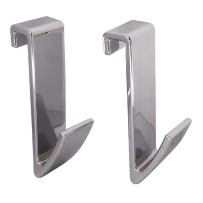 Immagine di SOMATHERM FOR YOU SPC Set di 2 ganci cromati a asciugamano tubo piatto asciutto