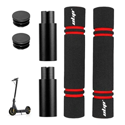 Immagine di MotuTech Estensione manubrio per Segway Ninebot Max G30 Scooter Maniglia estesa in spugna traspirante e anti sudore (nero)