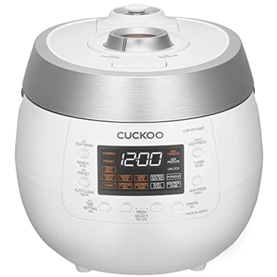 Immagine di Cuckoo CRP RT1008F Cuoci riso Bianco con display