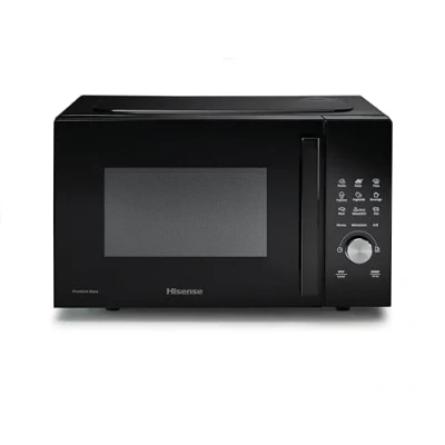 Immagine di Hisense, H23MOBSD1HG Microonde con Gril, Capacità 23L, apertura porta a sinistra, display LED pulsanti, 9 funzioni, potenza max 800W, grill tubolare