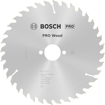 Immagine di Bosch Accessories Optiline 2608640616 Lama circolare in metallo duro 190 x 30 2.6 mm Numero di denti: 36 1 pz.