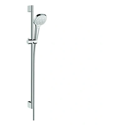 Immagine di hansgrohe Croma Select E Set doccia Multi con asta 90 cm, bianco/cromo, 26590400
