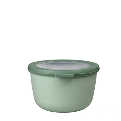 Immagine di Mepal Multi Bowl Cirqula Round Contenitori Plastica con Coperchio Adatto come contenitore ermetico per Frigo, microonde, Congelatore e piatti da portata Ciotole Cucina 1000 ml Nordic Sage