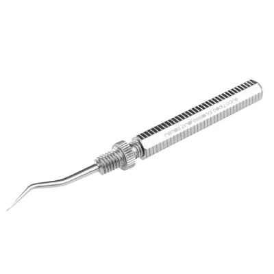 Immagine di Remos Stuzzicadenti con punta svitabile curva, in acciaio inox, 5 cm