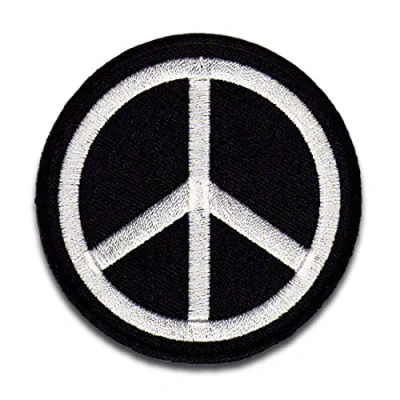 Immagine di Peace Segno di pace amore Toppe termoadesive Patch Toppa ricamate, misura: 6,8 x cm