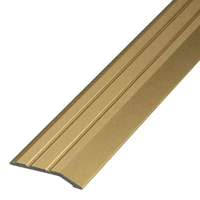 Immagine di Gedotec profilo di transizione in alluminio, autoadesivo, bilanciamento altezza, compensazione argento anodizzato, copertura 200 cm, 1 pezzo