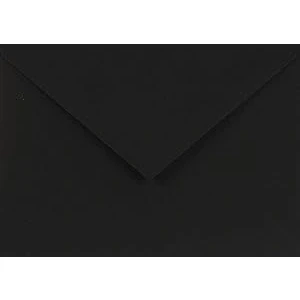 Immagine di Netuno 100 buste lettera colorate Nero formato c6 114 x 162 mm 115g Sirio Color carta colorata per feste di compleanno matrimonio