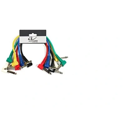Immagine di Cavo patch GEWA Basic Line0,6 m, nero, jack angolare stereo da 6,3 mm mm, 190375