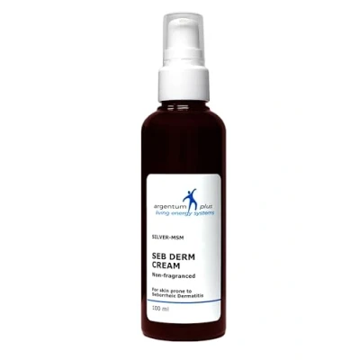 Immagine di argentum plus Argento MSM Seb Derm Crema Non Profumata 100ml Per la pelle soggetta a dermatite seborroica
