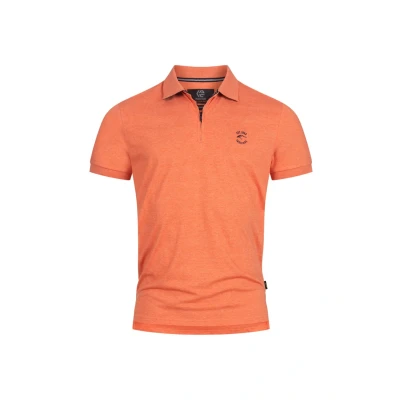 Immagine di Indicode Uomini INYonah Polo Shirt Camicia in Misto Cotone Flamingo M