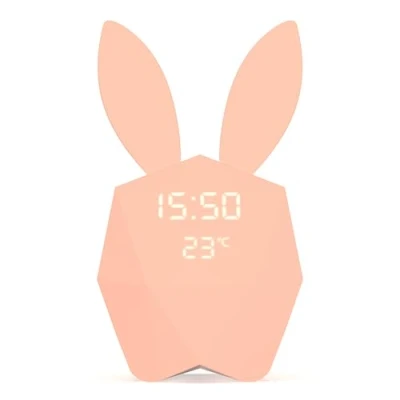 Immagine di Mob Cutie Clock Connect Sveglia intelligente e connessa con sensore di movimento, luce notturna Nomade Design Rosa