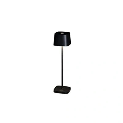 Immagine di Konstsmide 7829 750 Capri Lampada da tavolo a batteria 2.2 W Bianco caldo Nero