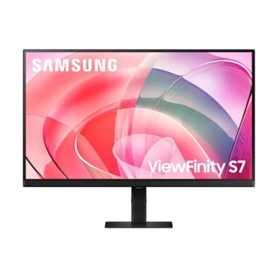 Immagine di Samsung Monitor ViewFinity S7 (S32D702), Flat, 32&#039;&#039;, 3840x2160 (UHD 4K), HDR10, 60Hz, 5ms, HDMI, Display Port, Ingresso Audio, PIP, PBP, Easy Setup Stand