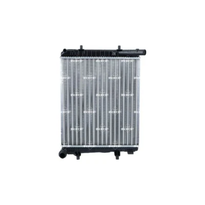 Immagine di NRF 550181 Radiatore motore Alluminio 372 340 24 Alette di raffreddamento montate meccanicamente