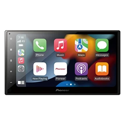 Immagine di Pioneer SPH DA360DAB F, Ricevitore multimediale 2 DIN, pannello touch capacitivo da 6,8&quot;, con Wi Fi, Apple CarPlay, Android Auto e DAB+, inclusa pellicola protettiva per display