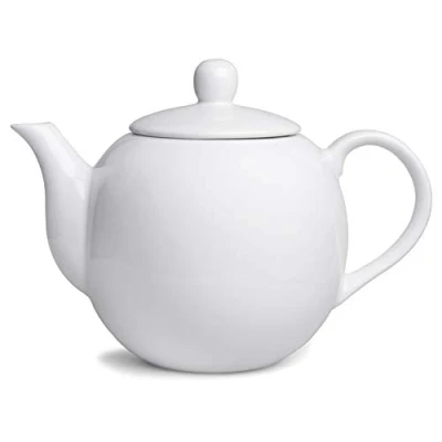 Immagine di Orion GROUP Teiera in porcellana con manico, 1,1 l, colore: Bianco