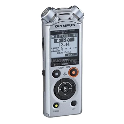 Immagine di Olympus LS P1 Registratore Musicale Digitale, 4 GB, microsd, Argento