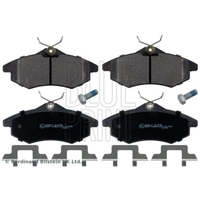 Immagine di BLUE PRINT ADP154216 Kit pastiglie freno Assale anteriore con materiale di fissaggio CITROËN: C3 II, I Hatchback, C2 Hatchback