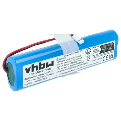 Immagine di vhbw batteria compatibile con iLife V3s Pro, V50, V5s V8s, X750 aspirapolvere home cleaner (2600mAh, 14,4V, Li Ion)