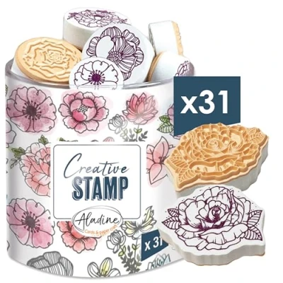 Immagine di Aladine Stampo Scrap Matrimonio, Colore Fiori, 3750